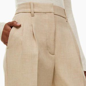 Aritzia | Wilfred Effortless Pants - Heather Oat Beige - Size 10